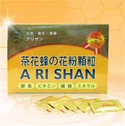 茶花蜂花粉顆粒